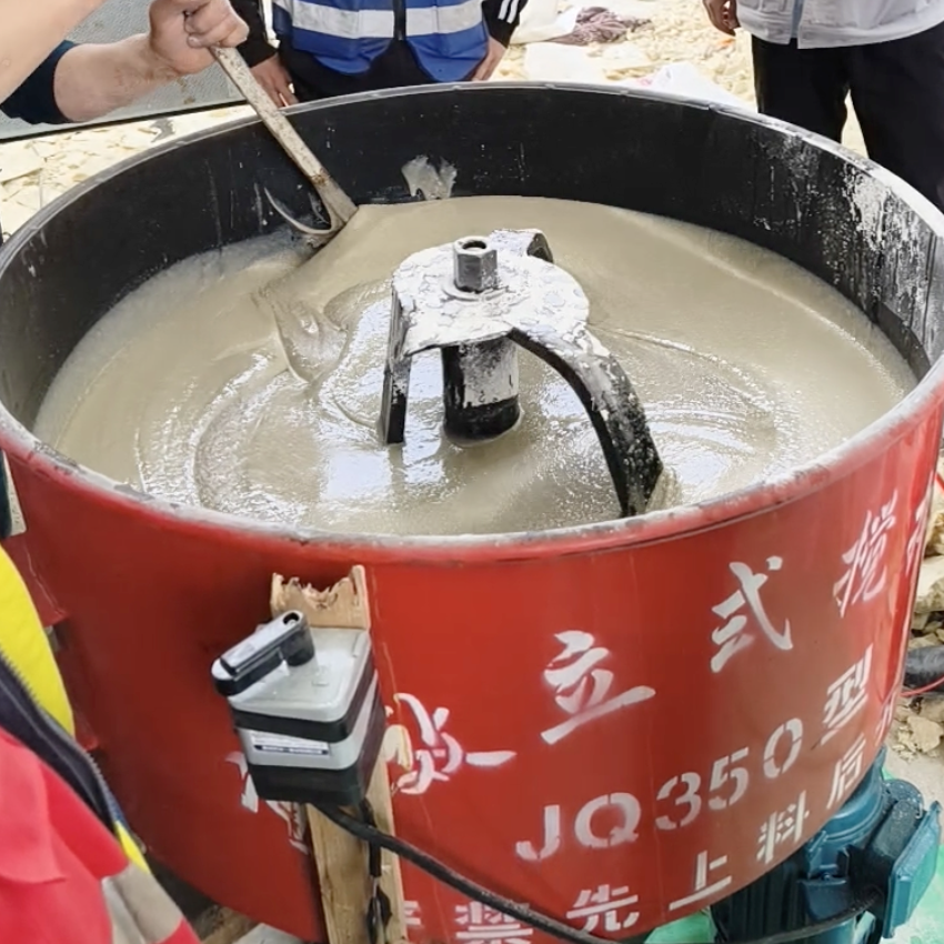 清城汽轮机余热压缩机导热油设备底座耐高温环氧树脂灌浆料